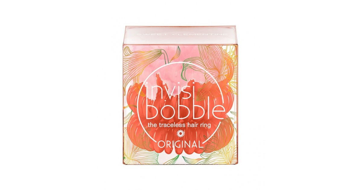 InvisiBobble - Pack 3 Coleteros Secret Garden Original - Sweet Clementine