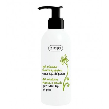 Ziaja - Gel limpiador micelar con Pepino y Menta