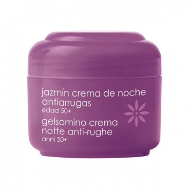 Ziaja - Crema Facial de Noche Antiarrugas de Jazmin  