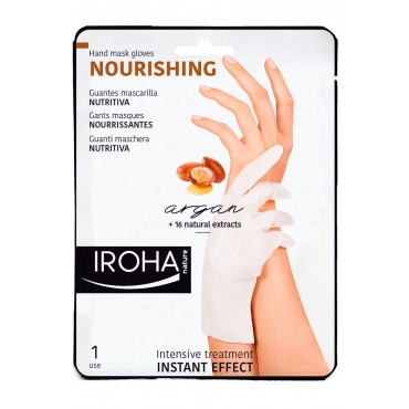 NUTRITIVA - Argán - Guantes Mascarilla para Manos