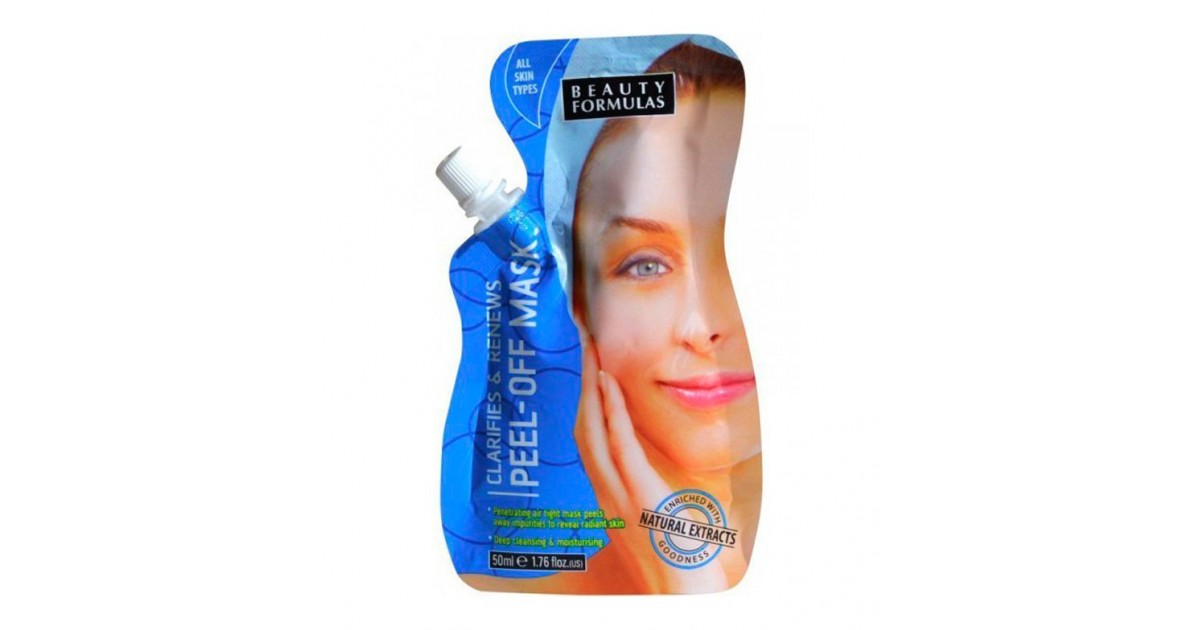 Beauty Formulas - Mascarilla peel-off aclaradora y renovadora 