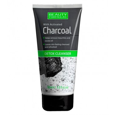 Beauty Formulas - Limpiador Desintoxicante con Carbón activado 