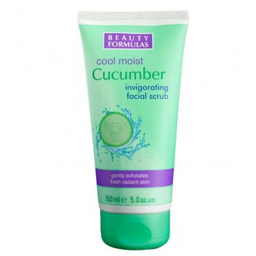 Beauty Formulas - Exfoliante Facial Revitalizador de Pepino