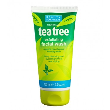 Beauty Formulas - Gel facial exfoliante del Árbol del té