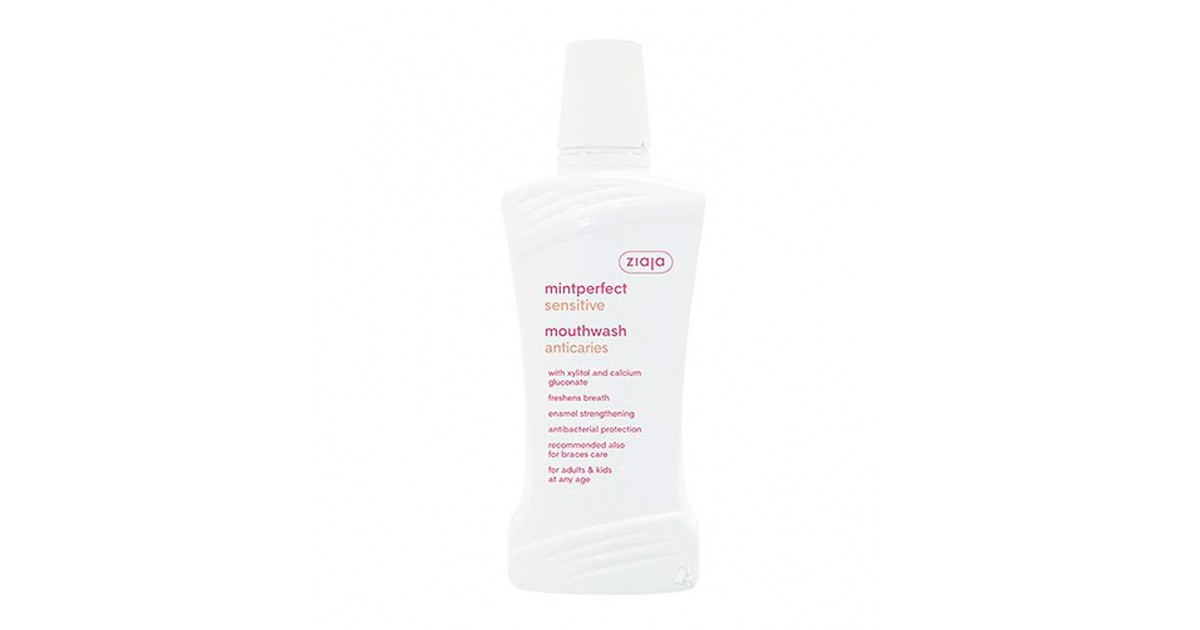 Ziaja - Enjuague Bucal Anticaries Mintperfect Sensitive - Dientes Sensibles