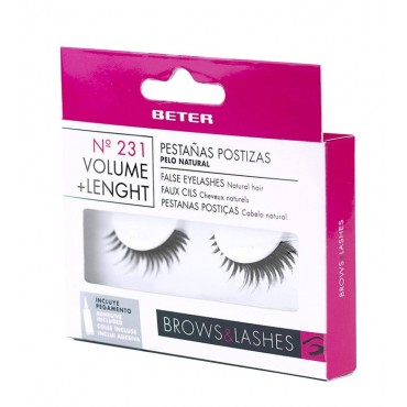 Beter - Pestañas postizas Brows & Lashes - Nº 231: Volumen + Longitud
