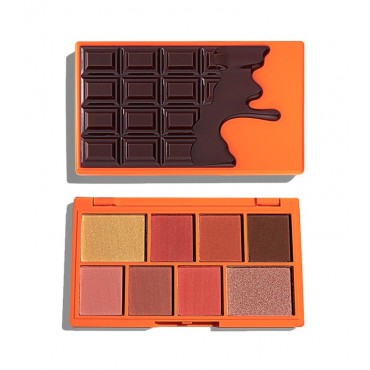 I Heart Revolution - Paleta de Sombras de ojos Chocolate Mini - Nudes