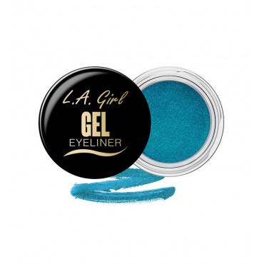 L.A. Girl - Delineador de ojos en gel - GEL733: Mermaid Teal Frost