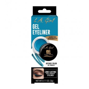 L.A. Girl - Delineador de ojos en gel - GEL733: Mermaid Teal Frost