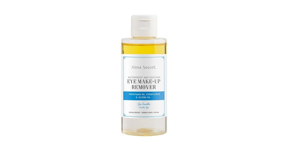 Alma Secret - Desmaquillante de ojos suave con Provitaminas B5, Flor de Anciano & Jojoba
