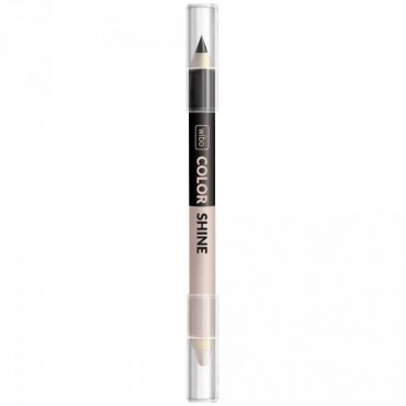 Wibo - Lápiz de ojos 2 en 1 Color Shine - 1