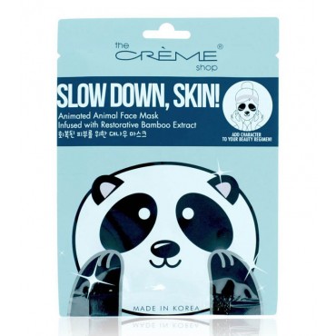 The Crème Shop - Mascarilla Facial Reafirmante Slow Down, Skin! - Extracto de Bambú
