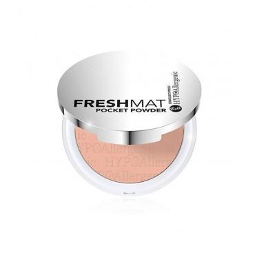 Bell - Hypo - Polvos compactos matificantes hipoalergénicos Fresh Mat - 03: Natural Beige