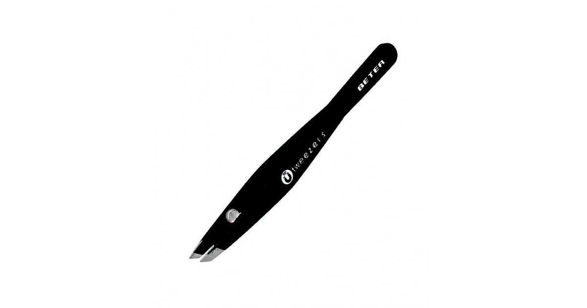 Beter - Pinza de depilar magnética Ü Tweezers Punta Recta - Fucsia