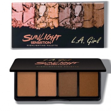 L.A. Girl - Paleta de Iluminadores Fanatic - Sunlight Sensation