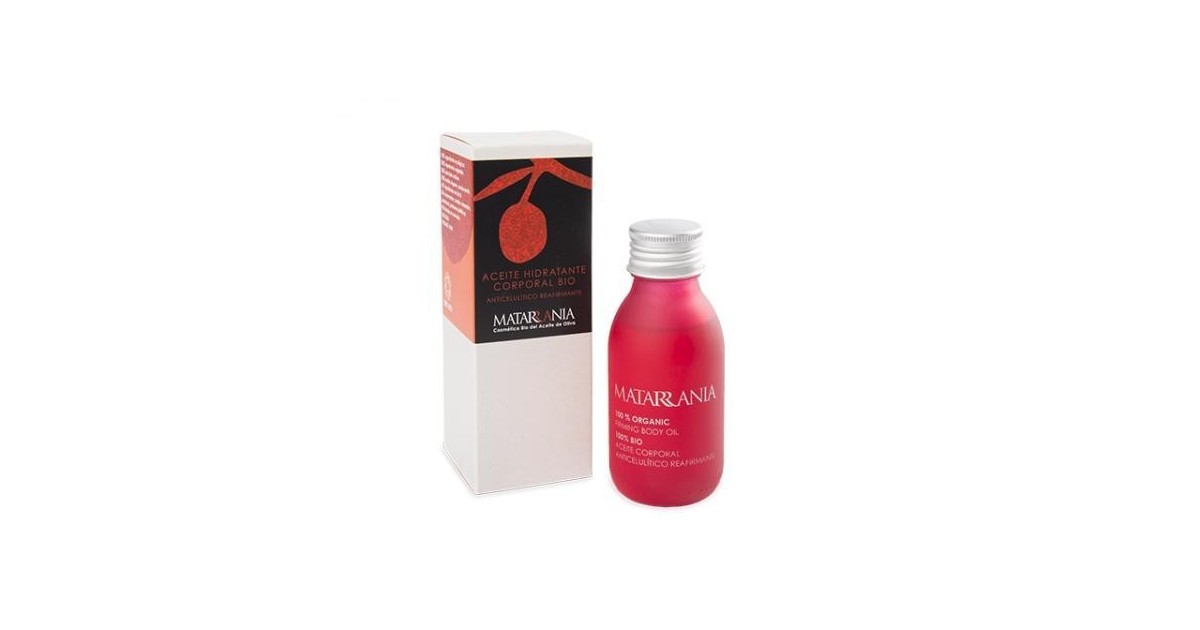 Matarrania - 100% Bio - Aceite Hidratante Corporal - Anticelulítico Reafirmante