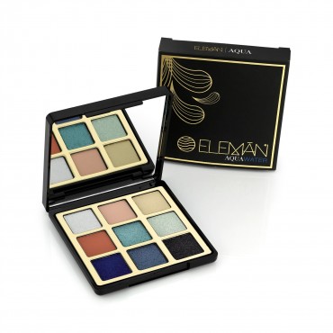 Eleman Beauty - Paleta de Sombras - Aqua