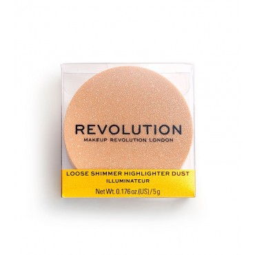 Revolution - *Precious Stone* - Iluminador en polvo metalizado - Rose Quartz