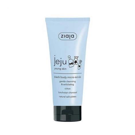 Ziaja - Micro exfoliante corporal negro Jeju Young Skin