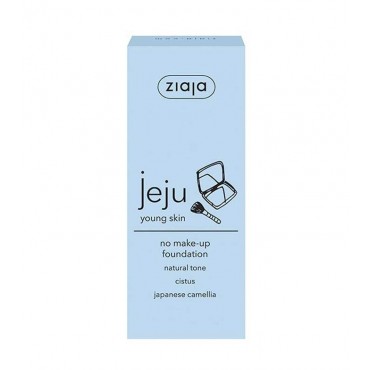 Ziaja - Base de maquillaje no makeup Jeju Young Skin - Tono natural