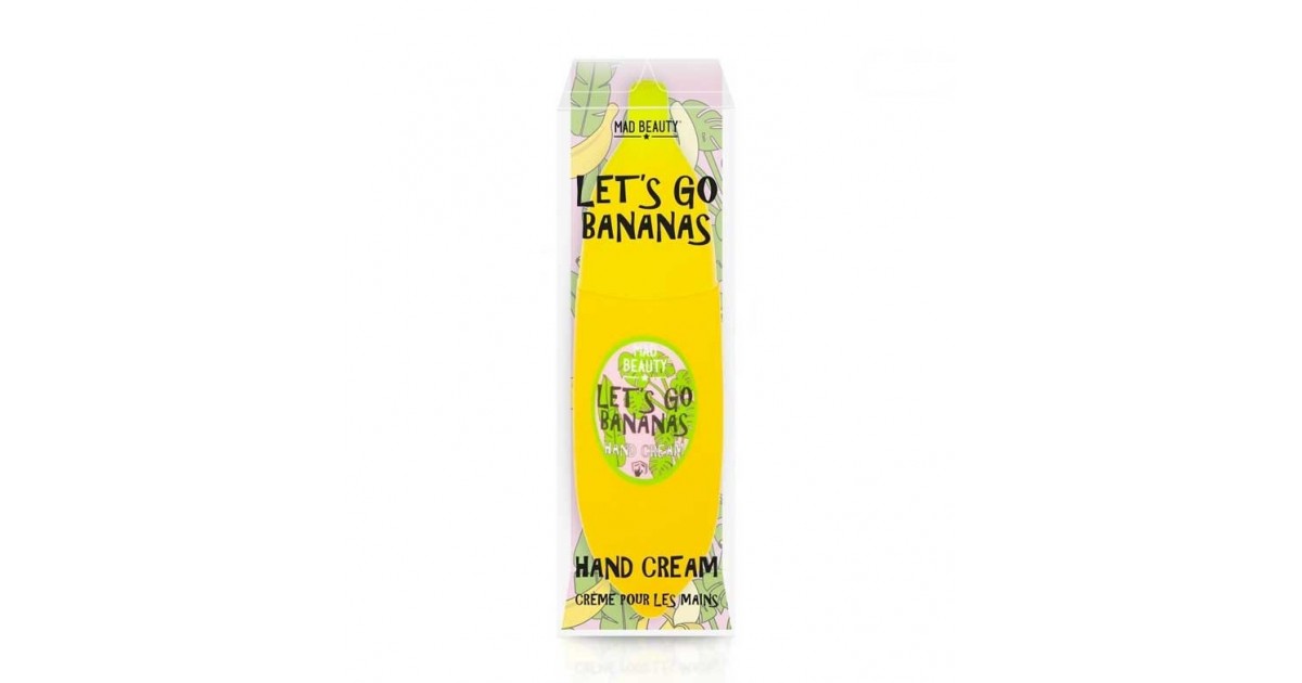Mad Beauty - Crema de manos Let's Go Bananas