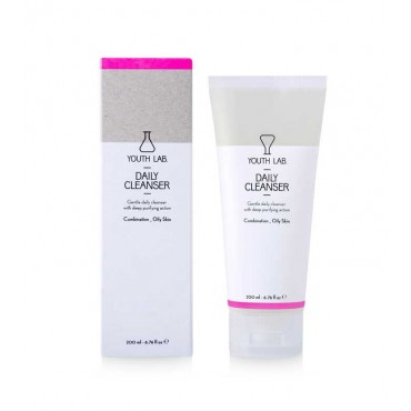 Youth Lab - Gel limpiador en espuma Daily Cleanser - Piel grasa/Mixta
