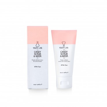 Youth Lab - Mascarilla facial exfoliante Candy Scrub Mask