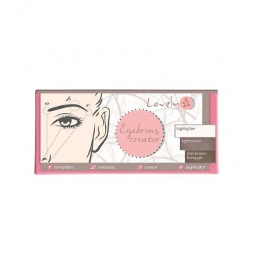 Lovely - Kit completo para cejas Eyebrows Creator - Light