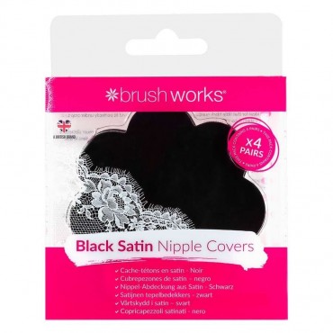 Brushworks - Cubrepezones negro