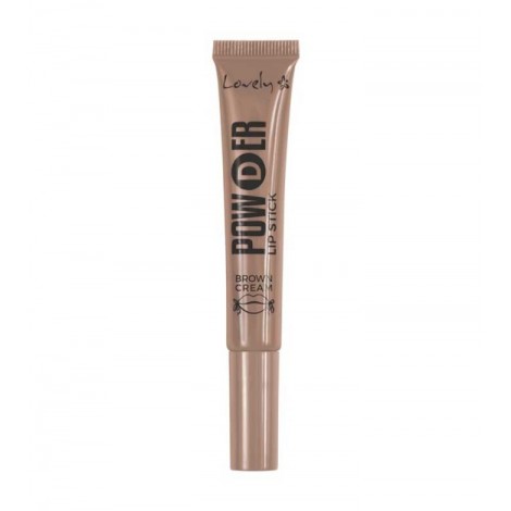 Lovely - Labial Líquido Powder - 4: Brown Cream