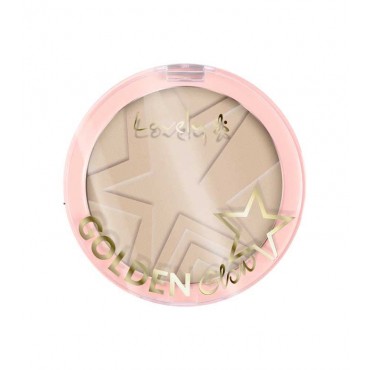 Lovely - Polvos compactos Golden Glow - 2: Light Beige