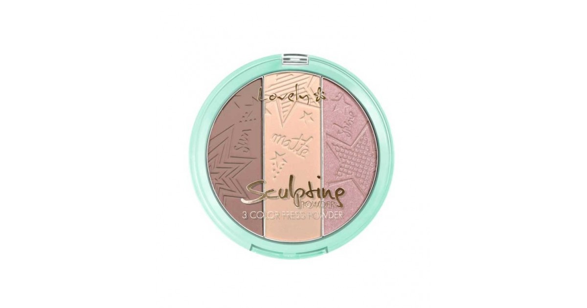 Lovely - Paleta de contorno Sculpting Powder - 01