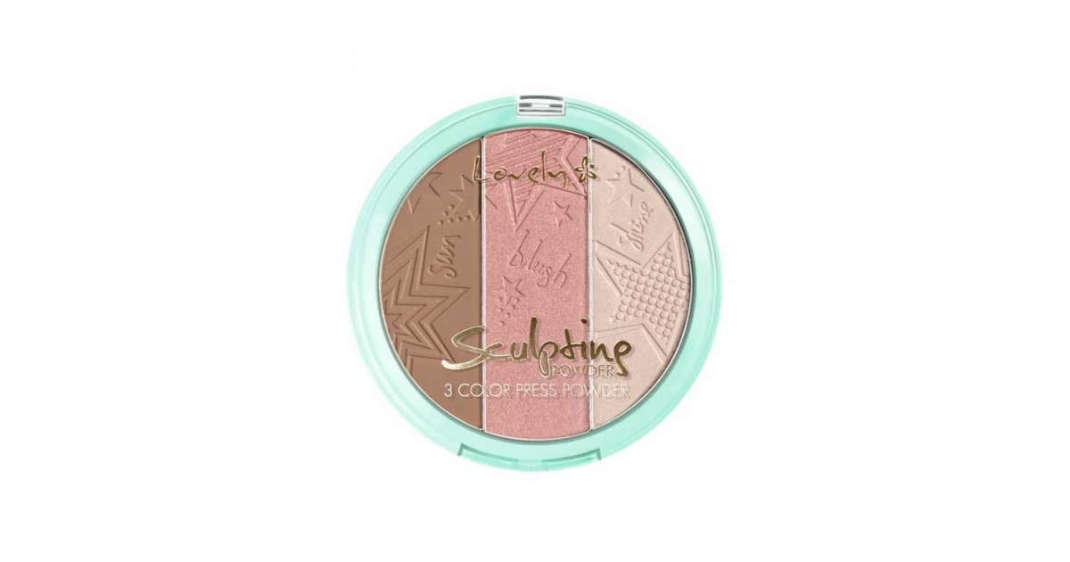 Lovely - Paleta de contorno Sculpting Powder - 02