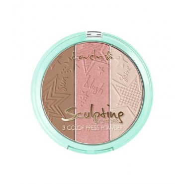 Lovely - Paleta de contorno Sculpting Powder - 02