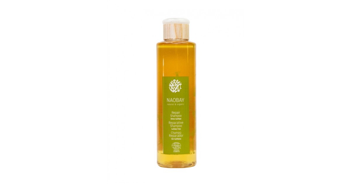 Naobay - Champú Sin Sulfatos Reparador - Cabello Dañado - 250ml