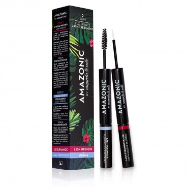 Nuggela & Sulé - Sérum Fortalecedor + Voluminador de Pestañas Amazonic 3ml + 3ml