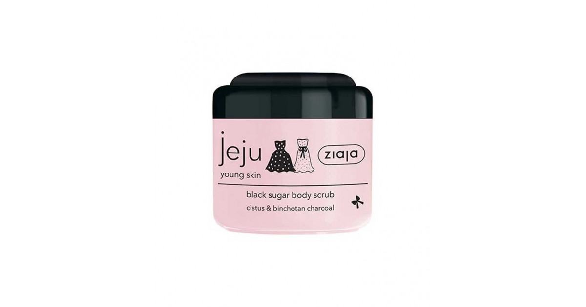 Ziaja - Exfoliante Corporal de Azúcar Negro - Jeju Young Skin