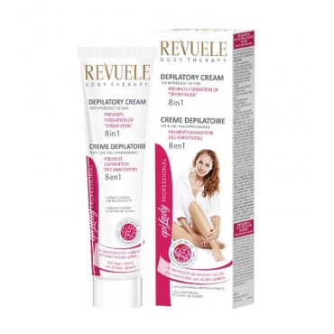 Revuele - Crema depilatoria para pieles sensibles 8 en 1 - 125ml