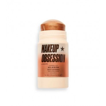Makeup Obsession - Iluminador en stick All A Glow Body Shimmer - Copper Lust