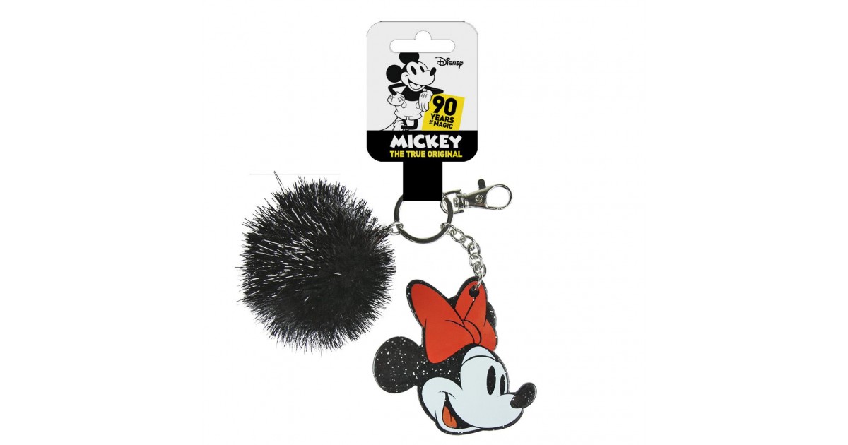 Disney - Minnie - Llavero Acrílico Pompón Premium