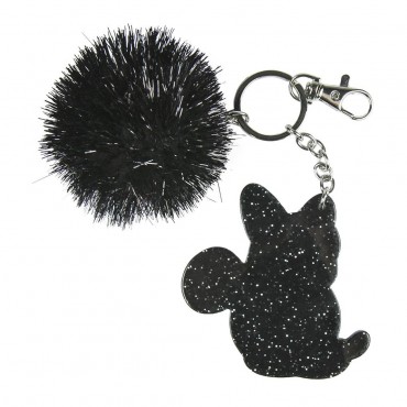 Disney - Minnie - Llavero Acrílico Pompón Premium
