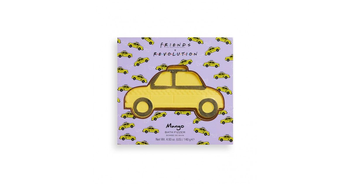 Revolution - *Friends X Revolution* - Bomba de baño Taxi Bath Fizzer - Mango