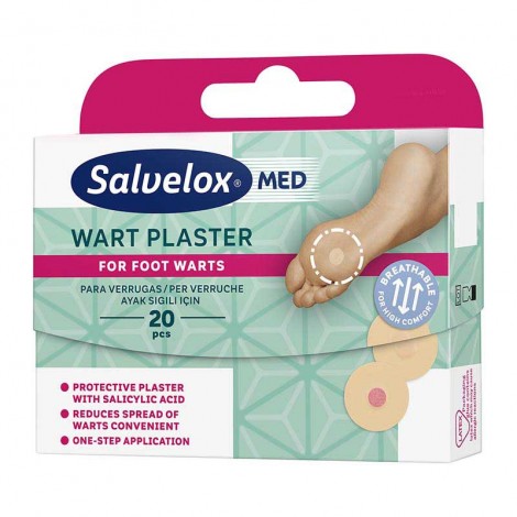 Salvelox - Apósito Verrugas Plantares - 20 pcs