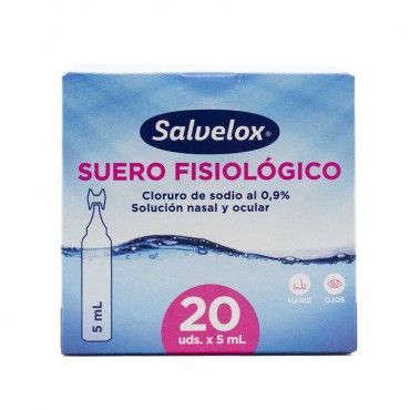 Salvelox - Suero Fisiológico - 20uds