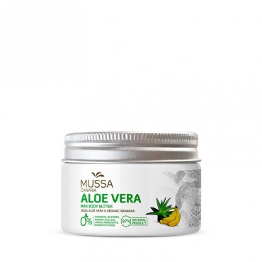 Mussa Canaria - Aloe Vera y Plátano Ecológico de Canarias - Manteca Corporal - 70ml