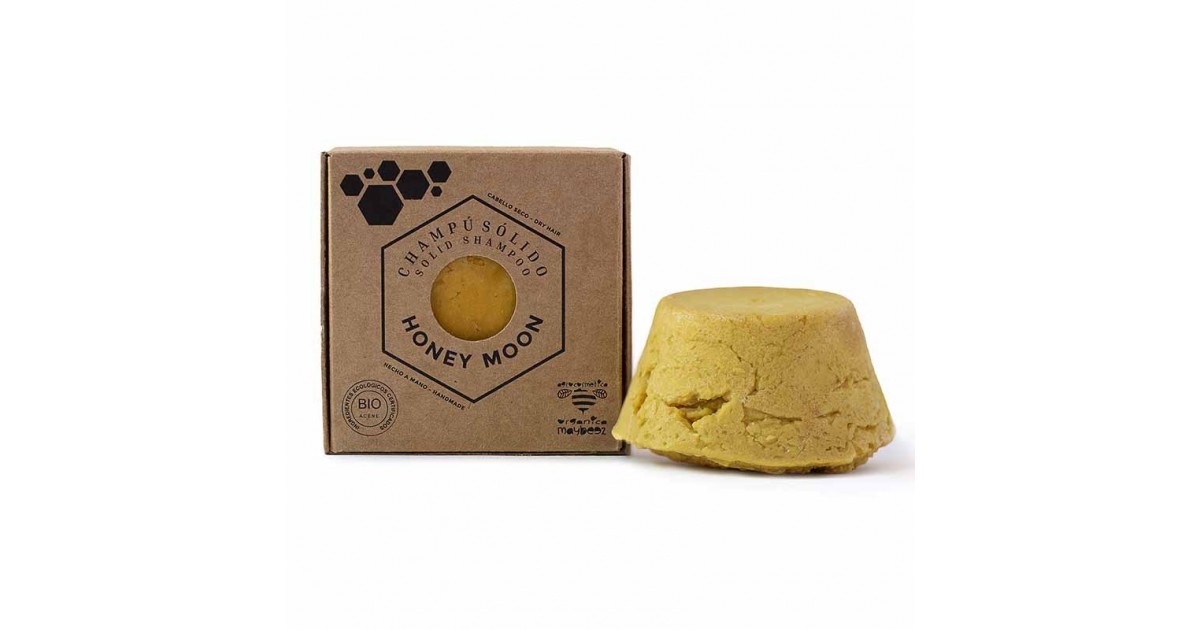 Maybeez - Champú Sólido «Honey Moon» Cabello Seco - 95gr
