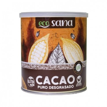 Cacao Puro Desgrasado - EcoSana - 275gr
