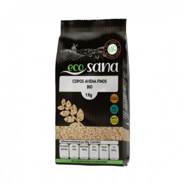 Copos de Avena Finos BIO - EcoSana - 1kg