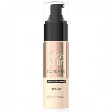 Ultra Satin Base de Maquillaje Matificante 01 Ivory - Bell