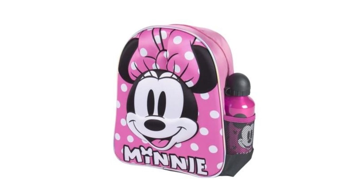 Mochila Infantil 3D Con Accesorios - Minnie